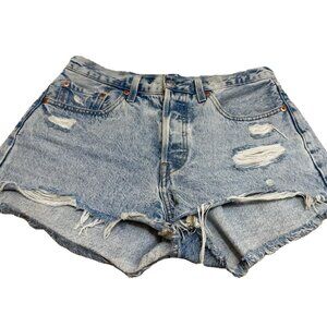 Levi's Premium 501 High Rise Shorts size W28